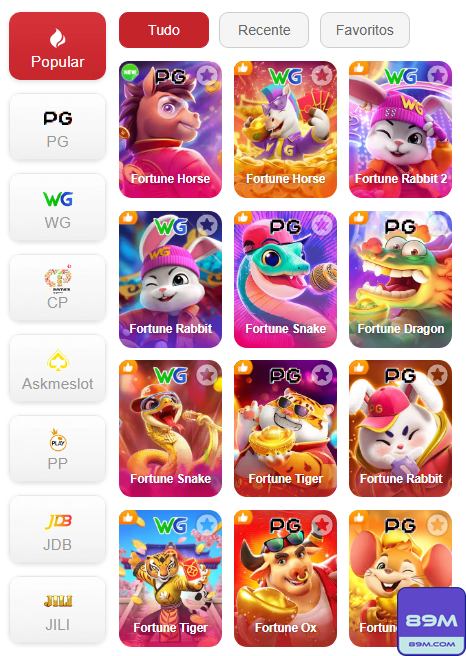 Experiência de Jogos 89m.com